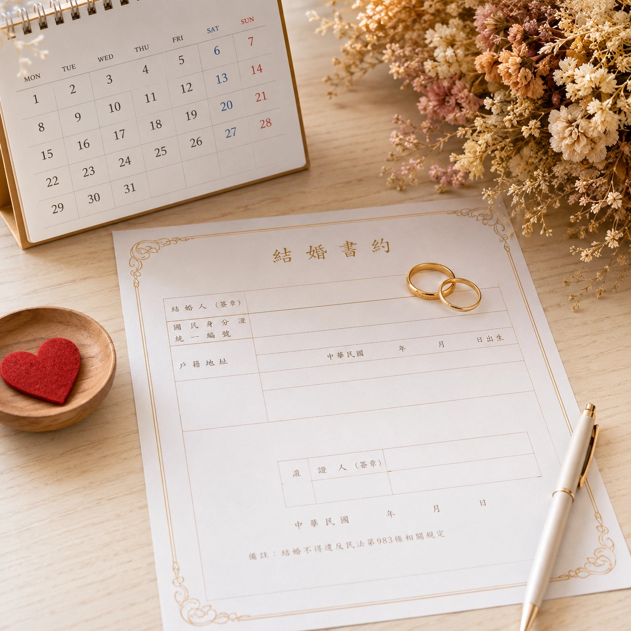 結婚登記